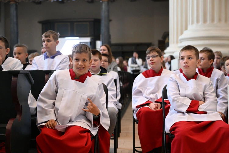 Pielgrzymka ministrantów do Skrzatusza