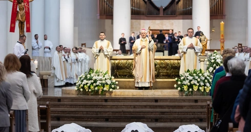 Święcenia prezbiteratu w katowickiej katedrze Chrystusa Króla
