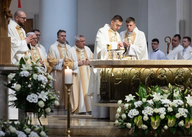Święcenia prezbiteratu w katowickiej katedrze Chrystusa Króla