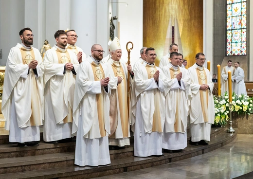 Święcenia prezbiteratu w katowickiej katedrze Chrystusa Króla