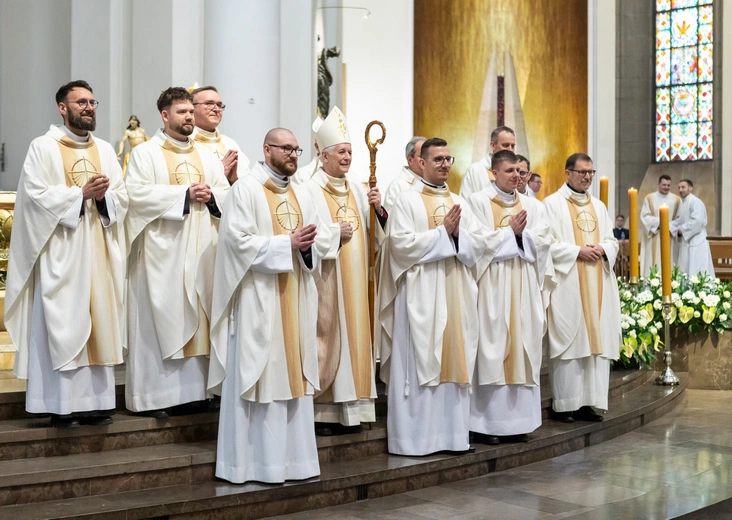 Święcenia prezbiteratu w katowickiej katedrze Chrystusa Króla