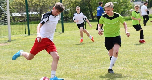 Finał piłkarskiej ligi ministranckiej w Rokitnie