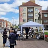 Namiot spotkania w centrum Koszalina