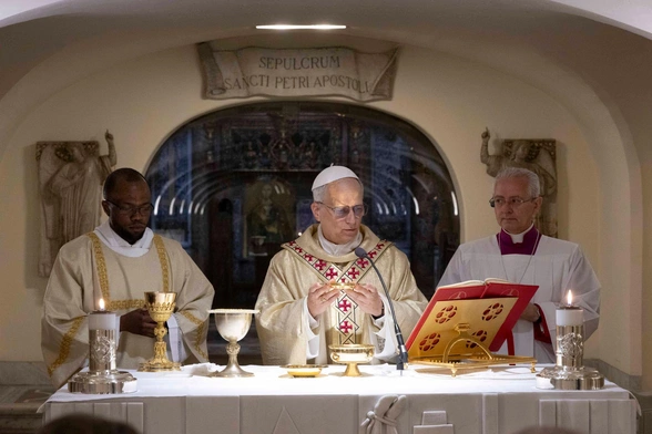 Papież odprawił Mszę przy Grobie św. Piotra
