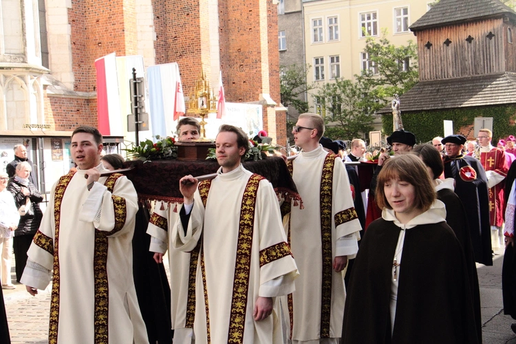 Procesja z Wawelu na Skałkę 2025 