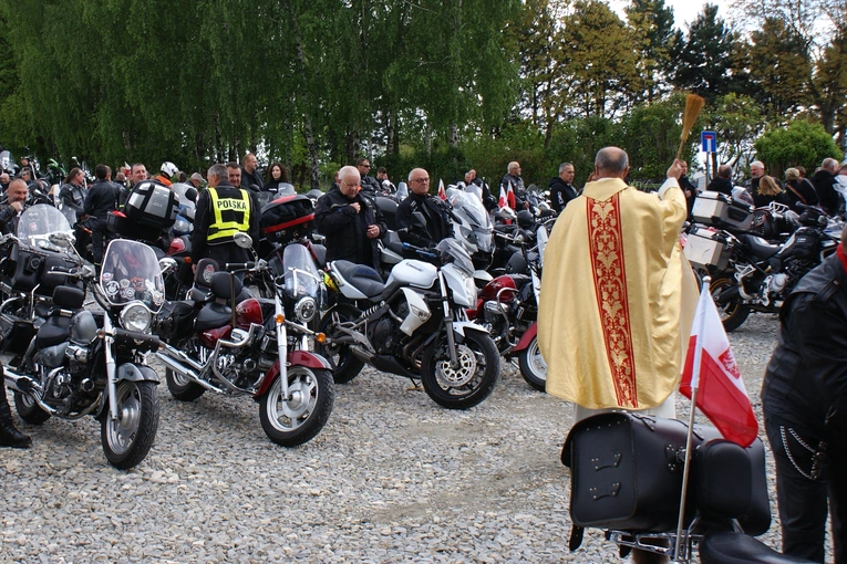 Rozpoczęcie sezonu motocyklowego w Tuchowie