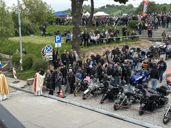 Rozpoczęcie sezonu motocyklowego w Tuchowie