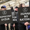10 maja w Warszawie odbył się czarny Marsz Milczenia Medyków.