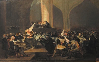 Francisco Goya, „Trybunał Inkwizycji”