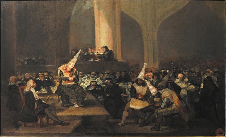 Francisco Goya, „Trybunał Inkwizycji”