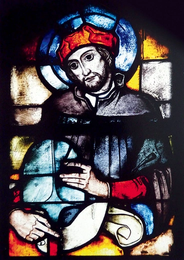 „Św. Maciej”, 1933 r., kościół św. Teresy od Dzieciątka Jezus, Zabrze--Mikulczyce.