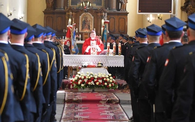 Modlitwa, nominacje i nagrody dla rycerzy od św. Floriana, tym razem w Żaganiu