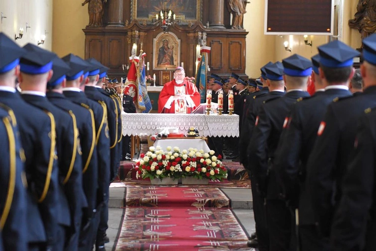 Modlitwa, nominacje i nagrody dla rycerzy od św. Floriana, tym razem w Żaganiu