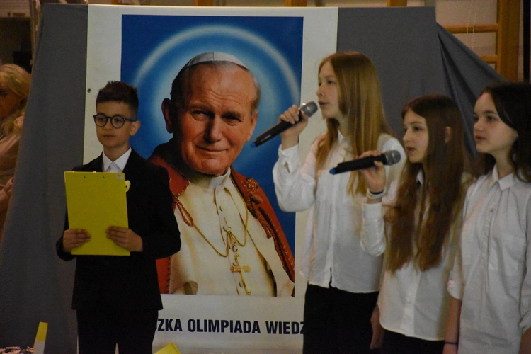 Wojewódzkia Olimpiada Wiedzy o św. Janie Pawle II