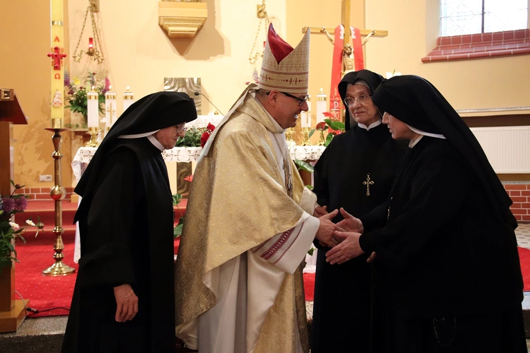 Jubileusz ślubów zakonnych u sióstr pasterek w św. Katarzynie 