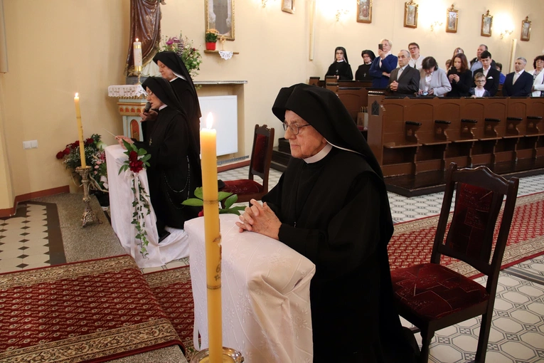Jubileusz ślubów zakonnych u sióstr pasterek w św. Katarzynie 