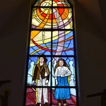 Nowe witraże w Jurkowie k. Czchowa