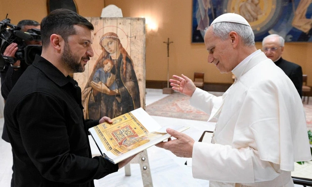 Papież spotkał się z Prezydentem Ukrainy