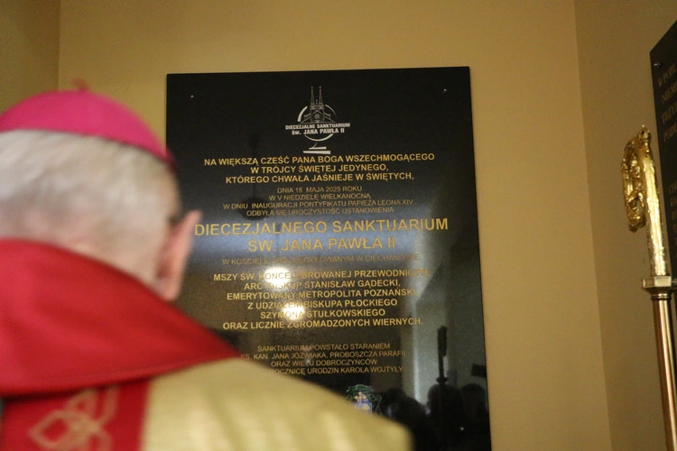 Ciechanów. Ustanowienie sanktuarium św. Jana Pawła II - cz. II