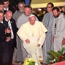 Z franciszkanami w sanktuarium Męczenników Ugandyjskich w Munyonyo, Uganda