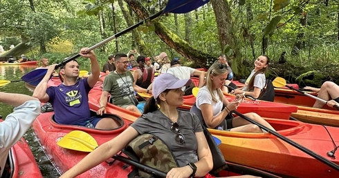 Jubileuszowy spływ papieski