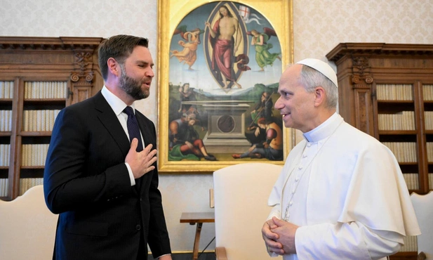 Wiceprezydent USA spotkał się z papieżem Leonem