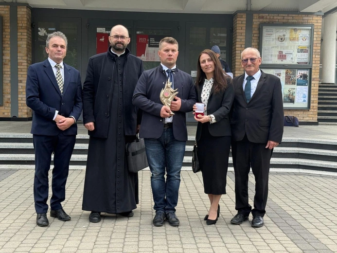 Przyjęcie relikwie św. Andrzeja Boboli