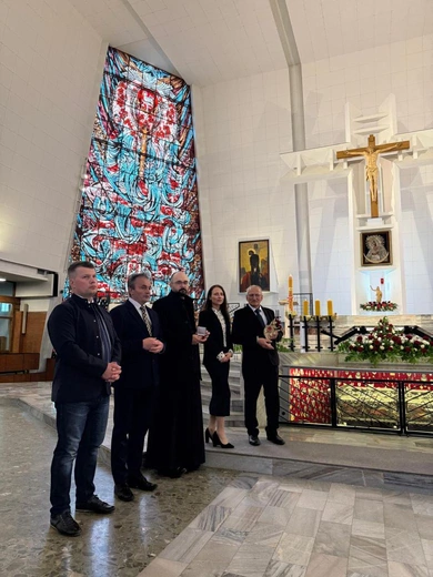 Przyjęcie relikwie św. Andrzeja Boboli