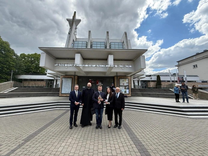 Przyjęcie relikwie św. Andrzeja Boboli