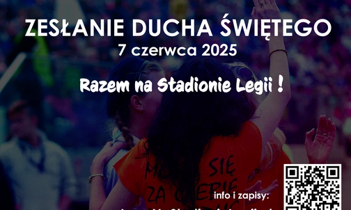 Już wkrótce wydarzenie ewangelizacyjne Jezus na stadionie Legii 