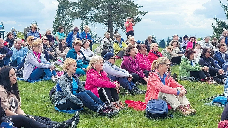 Tak było przed rokiem na wyprawie pań na Potrójnej.