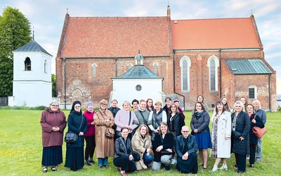 Oprócz modlitwy był czas na rozmowy, uśmiech i odkrywanie bogactwa Zawichostu.