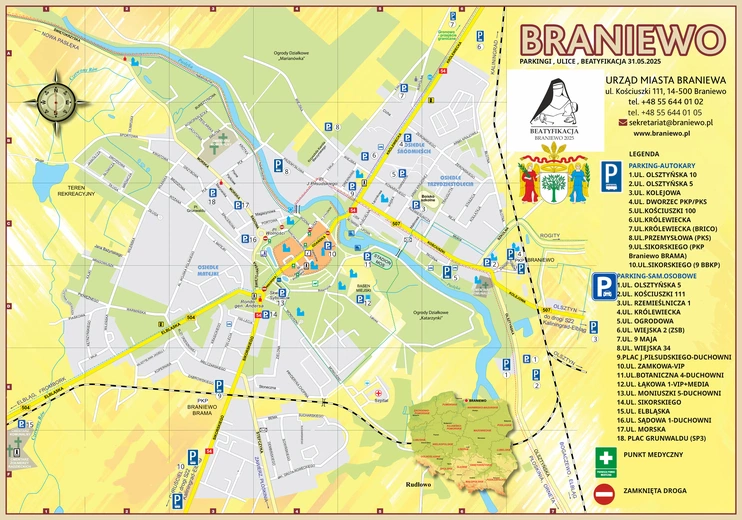 Uroczystości beatyfikacyjne w Braniewie