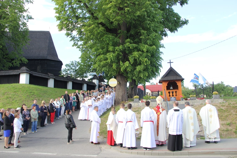 Skrzyszów. Poświęcenie odnowionej kapliczki i reaktywacja ASHNSPJ