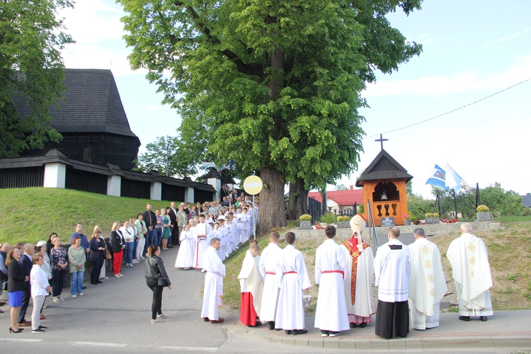 Skrzyszów. Poświęcenie odnowionej kapliczki i reaktywacja ASHNSPJ
