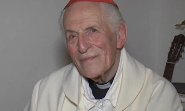 Papież zadzwonił do 99-letniego kard. Karlica z wyrazami wsparcia w chorobie