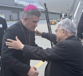Abp Zbigniew Zieliński i kard. Marcello Semeraro, prefekt Dykasterii Spraw Kanonizacyjnych