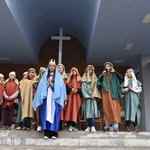 Pielgrzymka DSM w Szczepanowie - prezentacja grup