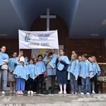 Pielgrzymka DSM w Szczepanowie - prezentacja grup
