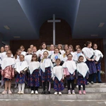 Pielgrzymka DSM w Szczepanowie - prezentacja grup
