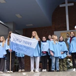 Pielgrzymka DSM w Szczepanowie - prezentacja grup