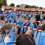 Pielgrzymka DSM w Szczepanowie - prezentacja grup