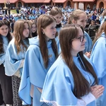 Pielgrzymka DSM do Szczepanowa - błogosławieństwo przewodniczek
