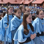 Pielgrzymka DSM do Szczepanowa - błogosławieństwo przewodniczek