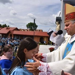 Pielgrzymka DSM do Szczepanowa - błogosławieństwo przewodniczek