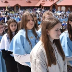 Pielgrzymka DSM do Szczepanowa - błogosławieństwo przewodniczek