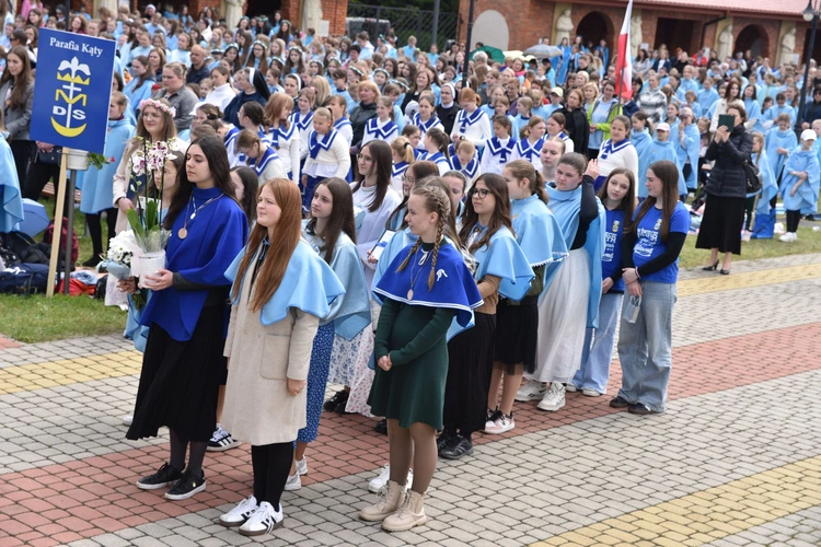 Pielgrzymka DSM do Szczepanowa - Msza św. i integracja