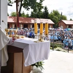 Pielgrzymka DSM do Szczepanowa - Msza św. i integracja