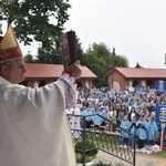 Pielgrzymka DSM do Szczepanowa - Msza św. i integracja