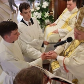 Święcenia diakonatu w głogowskiej kolegiacie